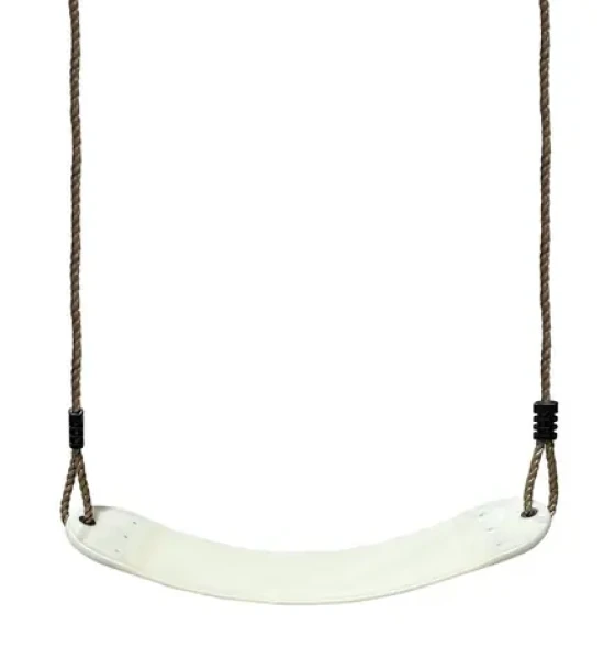 2Kids Toys Plastová hojdačka ohybná biela