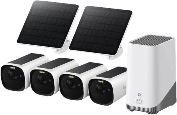 Eufy eufyCam E40 4-Cam Kit (HomeBase S380 and Solar Panel)