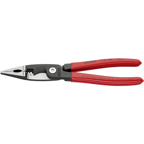 Knipex KNIPEX, 13 81 200, elektroinštalačné kliešte, 50 mm² (max), 0 awg (max), 15 mm (max); 13 81 200