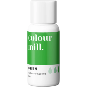 Olejová farba 20 ml vysoko koncentrovaná zelená - colour mill - colour mill