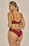 Kinga nohavičky P-1148/2 Cherry 3XL kaštanové 3xl