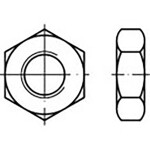 TOOLCRAFT TO-6861195 šesťhranné matice M12 DIN 936 ocel pozinkované 500 ks; TO-6861195