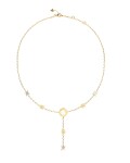 Guess Elegantný pozlátený náhrdelník Wild Flower JUBN05496JWYGT/U