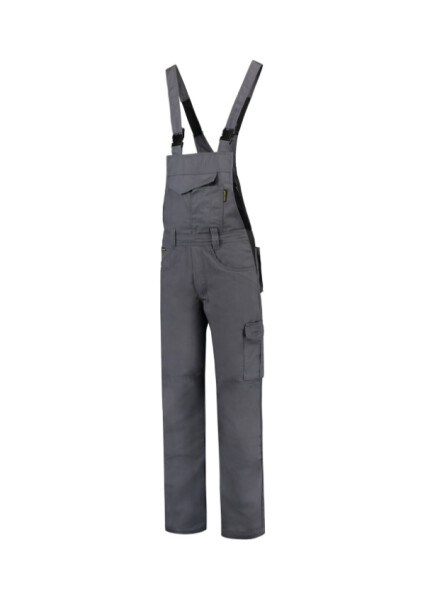 Priemyselné pracovné nohavice Dungaree Overall so šnúrkou unisex convoy grey S