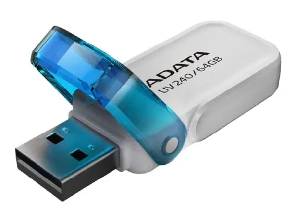 ADATA UV240 64GB biela / Flash disk / USB 2.0 (AUV240-64G-RWH)