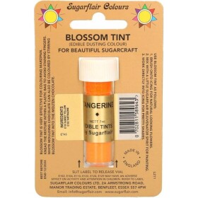 Jedlá prášková farba Tangerine, 7 ml - Sugarflair - Sugarflair