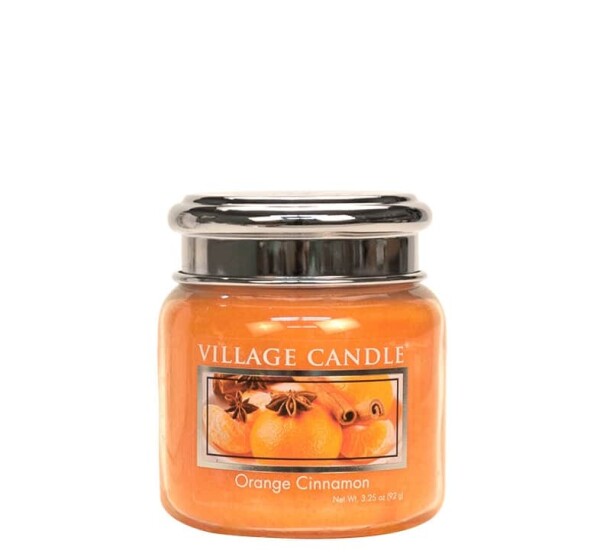 VILLAGE CANDLE Sviečka Village Candle - Orange Cinnamon 92 g