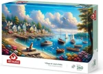 ART PUZZLE 40268 Puzzle Prístav plný plachetníc