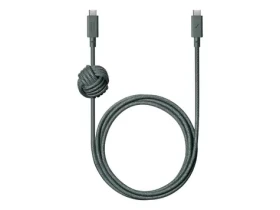 Native Union Anchor Cable USB-C - USB-C 3M zelená (ACABLE-C-GRN-NP)