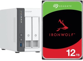 Qnap TS-216G + Seagate IronWolf 12TB (ST12000VN0008)