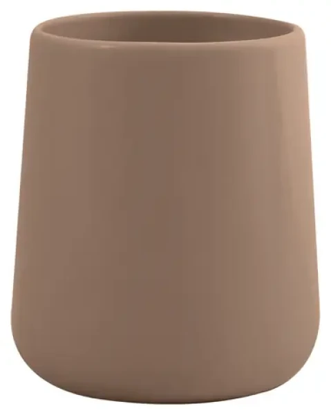 MSV MAONIE kelímok na zubné kefky matne cappuccino / keramika