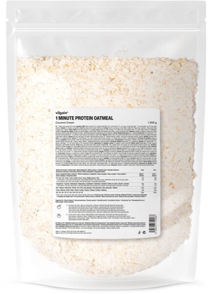 Vilgain Minútová proteínová kaša – kokosový krém 1 200 g
