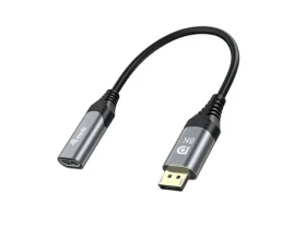 Equip DisplayPort 1.4 na HDMI / Adaptér / 8K 60Hz / 0,15 m / HDR / HDCP 2.2 (133446)