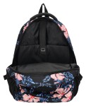 Batoh na notebook Enrico Benetti Santa Cruz 62038 Black Flower
