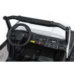 Mamido Detské elektrické autíčko PASSION 4x200W 24V biele