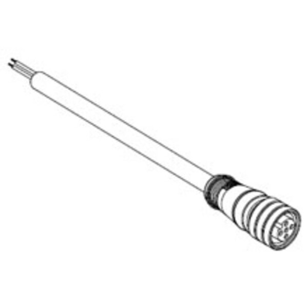 Molex upravený zástrčkový konektor pre senzory - aktory, 1200060638, 1 ks; 1200060638