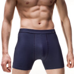 Pánské boxerky Cornette Authentic Perfect 092 3XL-5XL Půlnoční modrá 5XL