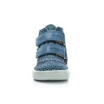 Superfit Superfree Nappa Hellblau/Lila členkové barefoot topánky 20 EUR
