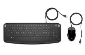 HP Pavilion Keyboard Combo 200 čierna / Drôtový set klávesnice a myši / USB / CZ SK layout (9DF28AA)