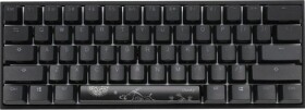 Ducky Mecha Mini Gaming Tastatur, MX-Speed-Silver, RGB-LED - schwarz
