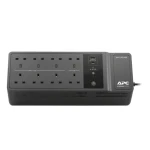 APC Back-UPS 850VA (520W) čierna / Záložný zdroj / 230V / USB Type-C a A nabíjací Port / 1x RJ-45 (BE850G2-UK)
