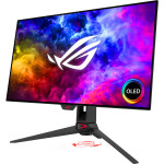 26.5 Asus ROG PG27AQDM čierna / OLED / QHD / 16:9 / 0.03ms / 240Hz / 2x HDMI + DP / USBHUB / VESA (90LM08Q0-B01A70)