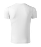 Tričko Pixel unisex biele XL