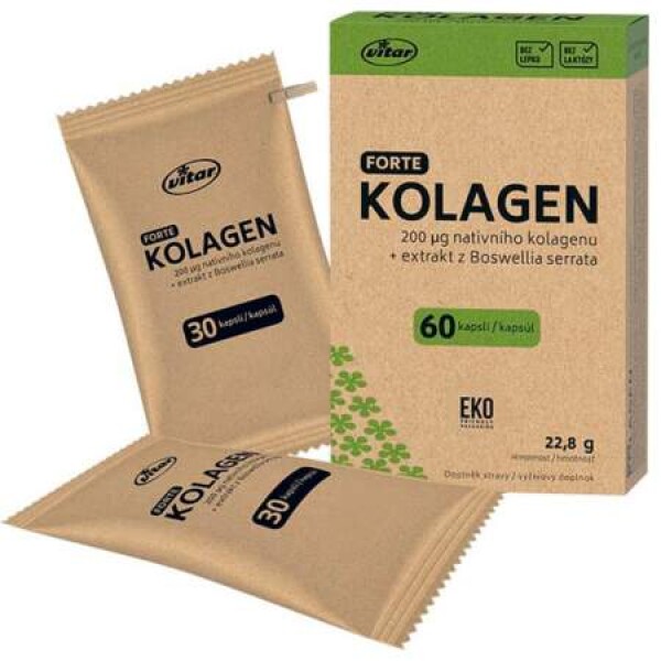 VITAR Kolagén forte + extrakt z Boswellia serrata EKO 60 cps