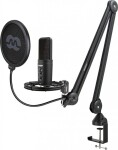 MOZOS PM1000-PRO USB / stolný mikrofón s ramenom / kondenzátorový / pop filter / USB-C (PM1000-PRO)