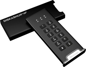 IStorage iStorage diskAshur M2 PIN 1 TB USB Type-A / USB Type-C 3.2 Gen 1 (3.1 Gen 1) Čierny