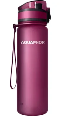 AQUAPHOR Filtračná fľaša bordová / Filtračná fľaša / 500 ml (020702794 Alt)