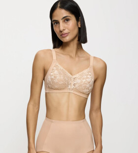 DELICATE DOREEN - Nadčasová podprsenka s kosticami pre väčšie veľkosti Triumph Macchiato 105D