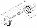 Astralpool čelo protiprúdu Oval s inštalačnou krabicou A-035