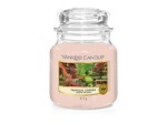 Yankee Candle Tranquil Garden stredný pohár 411 g / doba horenia až: 75 h (5038581134215)