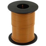 Econ connect KL025OR50 opletenie / lanko, 1 x 0.25 mm², oranžová, 50 m; KL025OR50