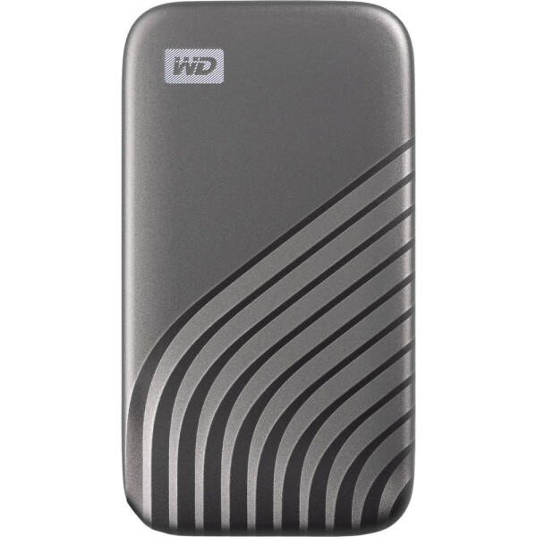 WD My Passport 500 GB Externý SSD pevný disk 6,35 cm (2,5) USB-C® sivá WDBAGF5000AGY-WESN