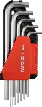 YATO YT-5835 / Sada kľúčov imbus 12 ks dlhšie palcové (YT-5835)