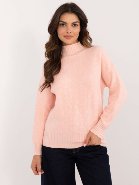 Jumper AT SW 2339.54 light peach jedna velikost