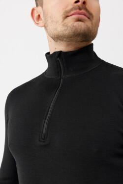 Rough Radical Mikina Merino Active Zip 250 Black M