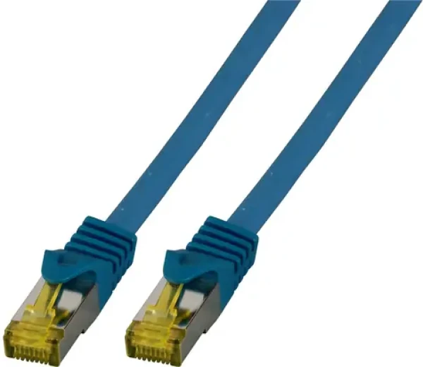 EFB modrá / Patch kábel / S/FTP / Cat6a / Cat7 Rohkábel / 30 m / RJ-45 / LSZH (MK7001.30BL)