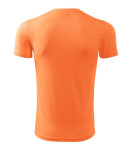Fantasy tričko pánske neónové mandarínové 3XL