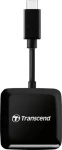 Transcend RDC3 čítačka pamäťových kariet čierna / USB-C 3.1 Gen 1 / SDXC / microSDXC / CompactFlash / UHS-I (TS-RDC3)