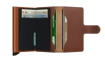 Pánska mini peňaženka Secrid Miniwallet Saffiano Caramel