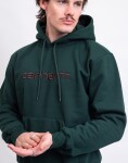 Carhartt WIP Hooded Carhartt Sweat Dark Scarab/Palisander S