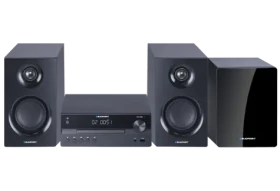 Blaupunkt MS55SUB čierna / audio systém / FM / CD / MP3 / BT / HDMI ARC / Subwoofer / 110W (5901750506277)