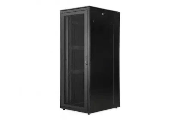 Digitus Unique 42U čierna / Rozvádzač / 2053x800x1000 mm / Nosnosť 1200 kg / Plné dvere / IP20 (DN-31303-B)