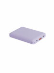 Uniq Fuele Mini Power Bank 8000mAh fialová / výstup USB-C amp; USB-A / vstup micro USB A / 18W (8886463676363)