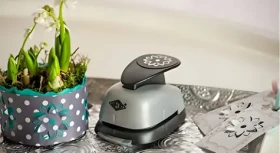 WEDO Motívový dierovač Pop UP Kvetina / Dierovač / 3D efekt / do 220 g/m2 (168443)
