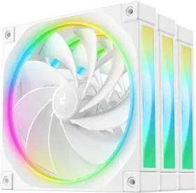 DEEPCOOL FL14R biela 3ks / Ventilátor / 140 mm (R-FL14R-WHAPN3-G)