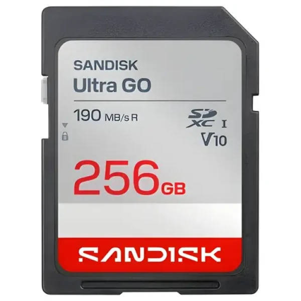 SanDisk Ultra GO SDXC 256 GB / Pamäťová karta / čítanie: 190 MB/s (SDSDUGN-256G-GN6IN)